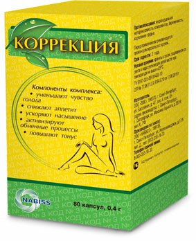 КОРРЕКЦИЯ КАПС. 0,4Г №80 (БАД) - Канадей